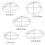 5pcs cloud fondant cutter plastic cake cookie mold 2
