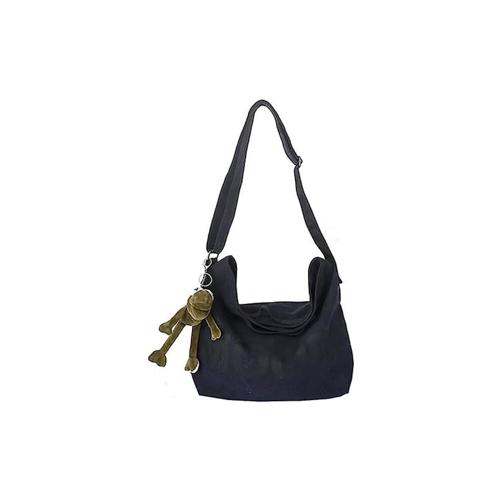 Canvas Messenger Vintage Bag Alt Emo Crossbody Bag Goth Punk Shoulder Bag Harajuku Grunge Handbag 9418476331091