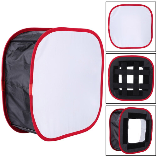 CHAXIN Universal Honeycomb Soft Light Box Foldable Softbox Diffuser Durable Lightweight Practical for LED Soft Light 2