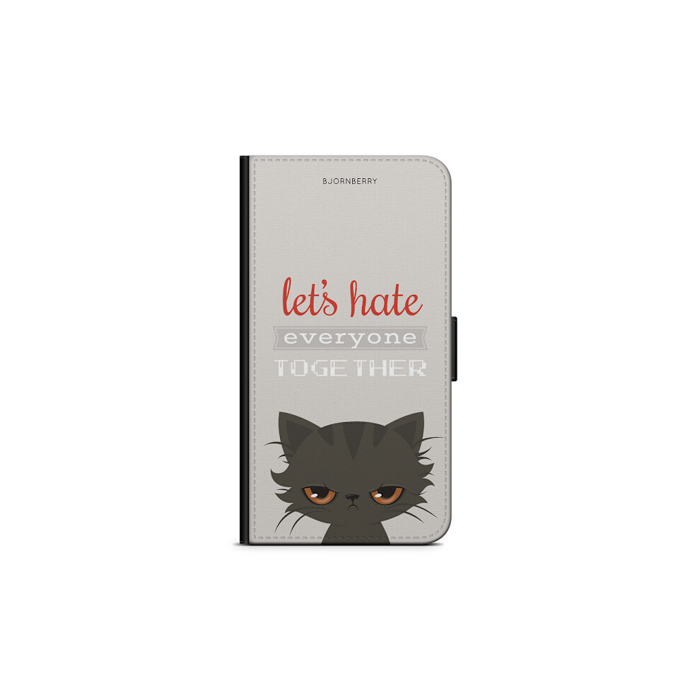 Bjornberry Case Compatible With Sony Xperia 1 Iii - Angry Cat 9418476332814