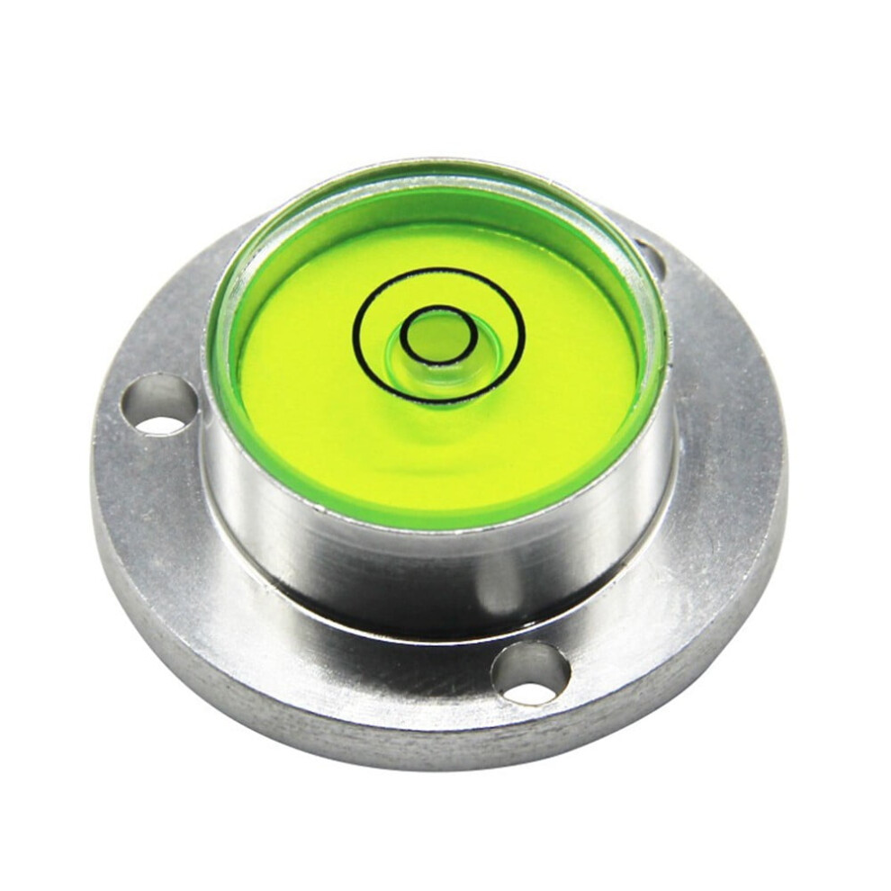 1Pc 30Mm Flange Spirit-Level Horizontal Bubble Level High Precision Round Bubble Mini Circular Measuring Kit 9130661611268