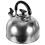 1pc Household Stainless Teakettle Whistle Tea Kettle Boiling Teapot (Silver) 1