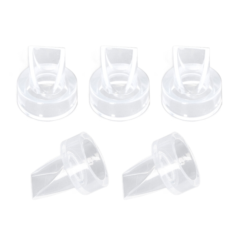 5Pcs Duckbill Valve Replacement Kit Food Grade Silicone Baby Pump Valve for Mother Baby Accessories