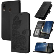 Case for compatible with Samsung Galaxy A20E Wallet Case Kickstand Protective Flip Folio Book With Card Slot Stand PU Leather Magnetic Closure