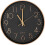Modern Silent Quartz Wall Clock 25cm, Oversized Numbers Round Wall Clock (Rose Gold) 1