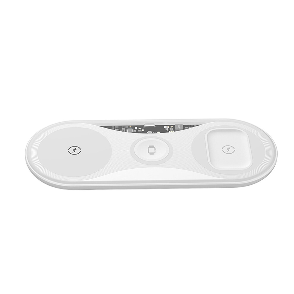Kiplyki Three In One Wireless Charger Fast Charging 15W Mobile Phone Flat Wireless Charging 9165521387137