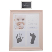 OUNONA Baby Handprint & Footprint Kit with Ink Pad, Compatible with Keepsake Frames for Newborn Boys & Girls, Nursery Decor