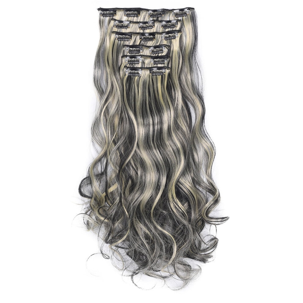 Unisex Zlezpi Clearance Hair Extensions Real As Remy Fashion Hair Long Clip In Hair Extensions Full Head Curly Wig, Human Hair Extensions Clearance Sale