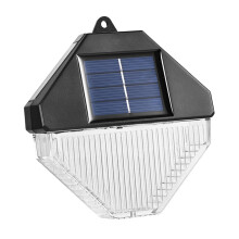 Solar Wall Light Outdoor Solar Powered Waterproof Lamp with Automatic Night Sensor for Garden Patio