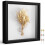 8x8 Black Shadow Box Frame with Linen Back, Push Pins, Wall Mount Memory Display Case for Keepsakes 1