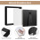 8x8 Black Shadow Box Frame with Linen Back, Push Pins, Wall Mount Memory Display Case for Keepsakes 2