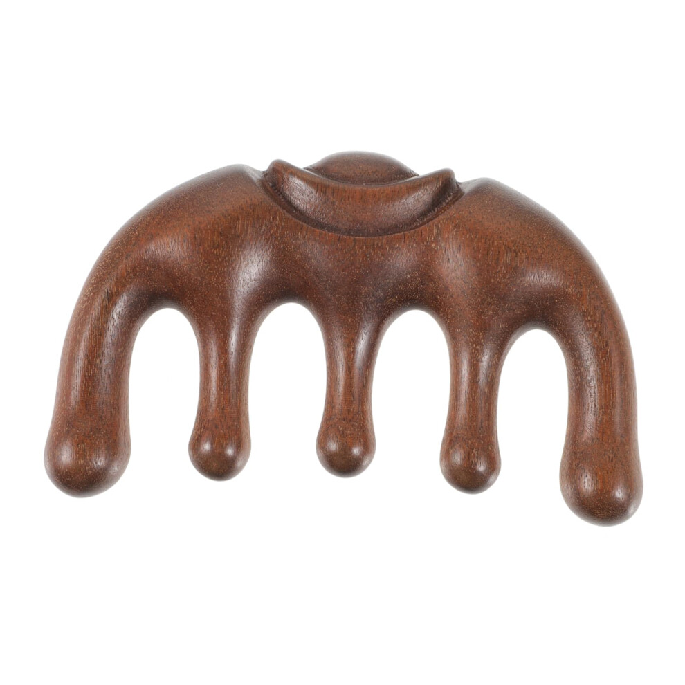 Unisex Sandalwood Hair Comb Wooden Wide Tooth For Detangling And Gentle Scalp Massage For All Hair Types