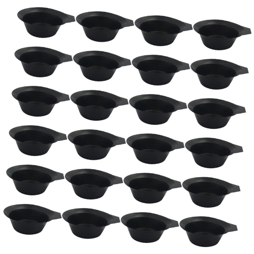 Hair Dye Bowl Set 100pcs Reusable No Mess Mixing Bowls for Salon and Home Hair Coloring