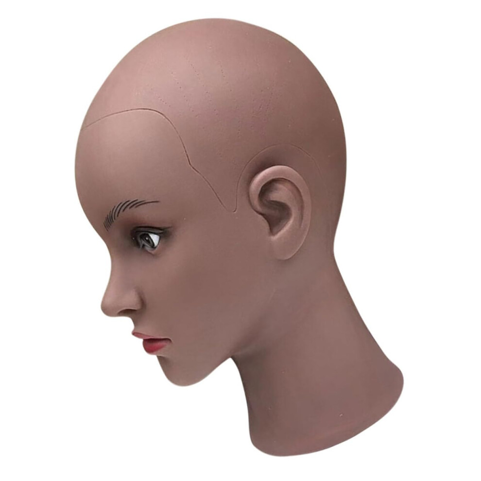 Unisex Wig Display Stand Mannequin Head For Wigs With Lifelike Shape And Durable Construction For Styling