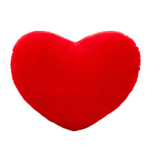 Cute Plush Red Heart Pillow Love Pillow Pillow Pillow Cushion Pillows Suitable for 's Friends