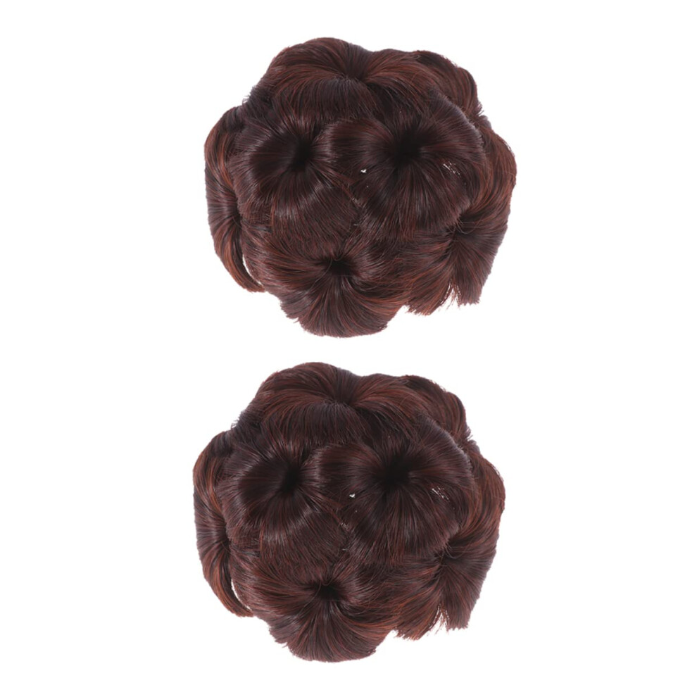 Ponytail Hairpiece and Hair Bun Clip Set for Women, Instant Volume Boost, Easy Clip Attachment