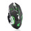 Chicmine Rechargeable LED Backlit Mute Ergonomic Gaming Wireless Mouse with USB Receiver 1