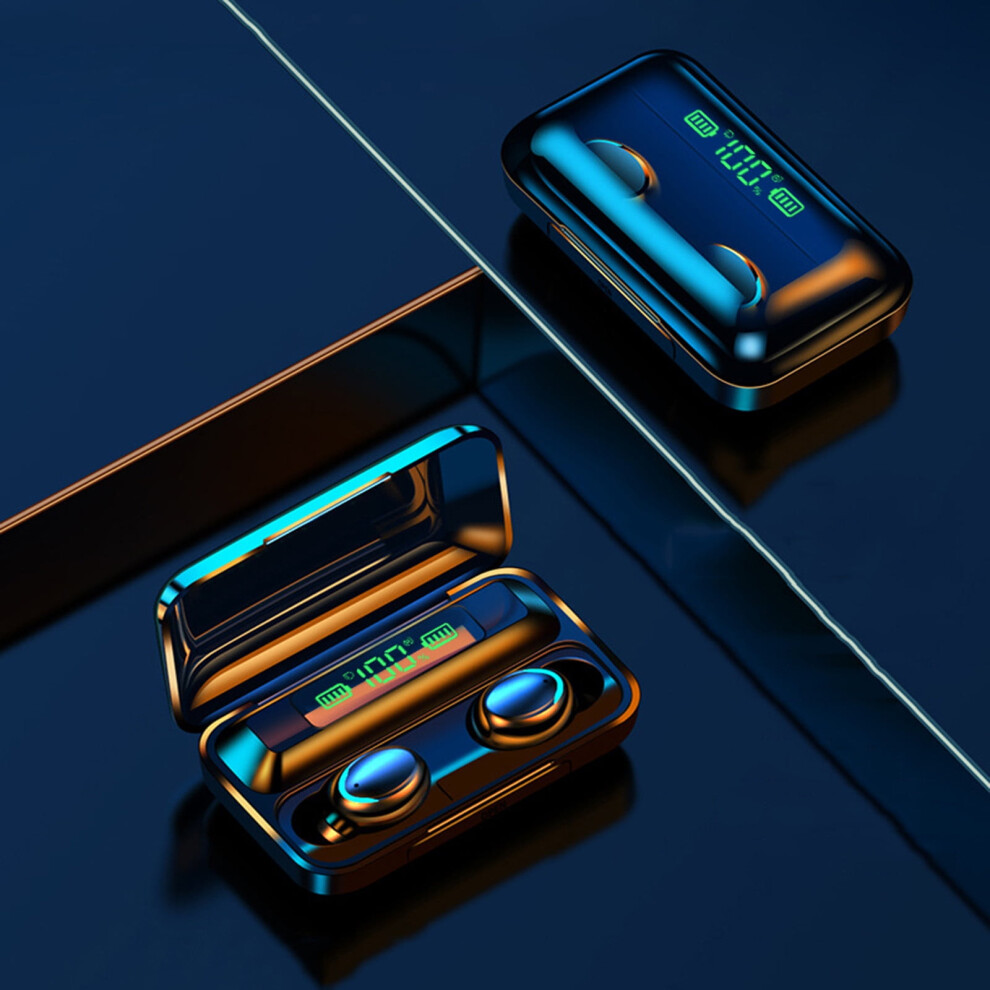 Avtoify Wireless Headset Bluetooth 5.0 Sport Headset Portable Charging Box Multicolor 9180479503781
