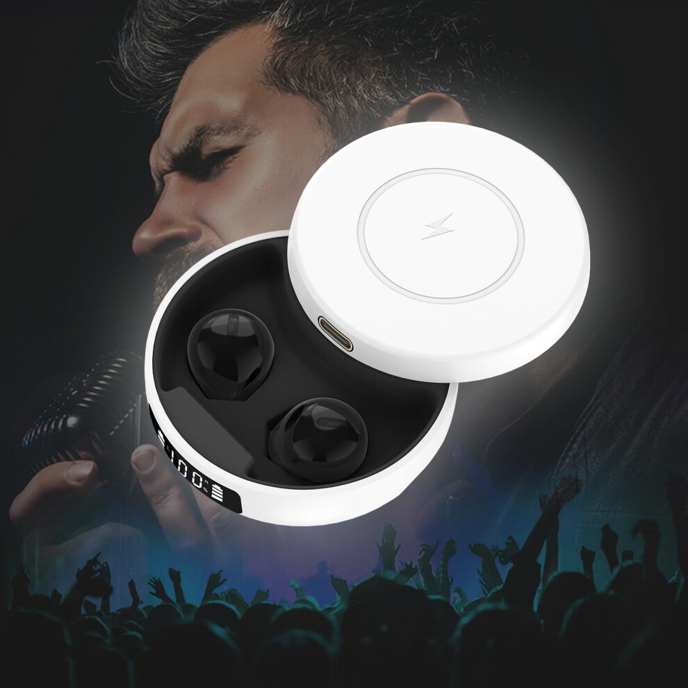 Ozmmyan Wireless Earbuds Bluetooth In Ear-Weight Headphones Built-In Microphone Immersive Premium Sound With Charging Case College Pick For Less 9180479503156