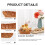 Yongwei Wicker Bread Basket Set for Restaurant/Home (3pcs) 4