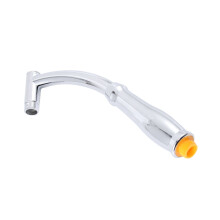 Shower Head Extension Arm Wide-angle Showerhead Rainfall Showerhead Grips Shower Head Arm Shower Arm