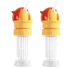 Kitchen Suction Tubes Holiday Gifts Infant Toddle Drinking Tube Water Bottle Cap Tube Children Spill Proof Drink Juice Water Bottle Cover 2Pcs