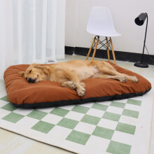 Ultra Soft Washable Dog Crate Pad 13.77 x 17.7 Inch, Non-Slip Fluffy Plush Pet Kennel Bed Mat for Small Medium Large Dogs