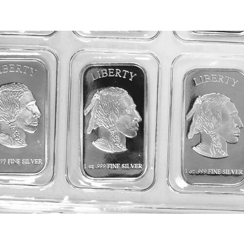 Uncertified Precious Metals, Silver, 1 oz 1