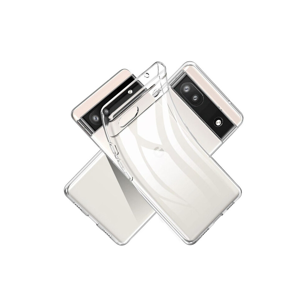 Google Pixel 7A Transparent Soft Tpu Case Transparent 9557311698361