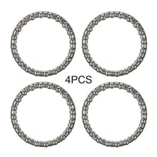 4 pcs Bicycle Steering Bearings 40mm Diameter Ball Bearings For Cycling