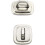 Laptop Cable Lock Anchor, 4 Pack Security Anchor Base Plate for Keyed or Combination Cable Locks, Desk Mount 3