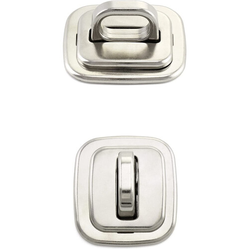 Laptop Cable Lock Anchor, 4 Pack Security Anchor Base Plate for Keyed or Combination Cable Locks, Desk Mount 2
