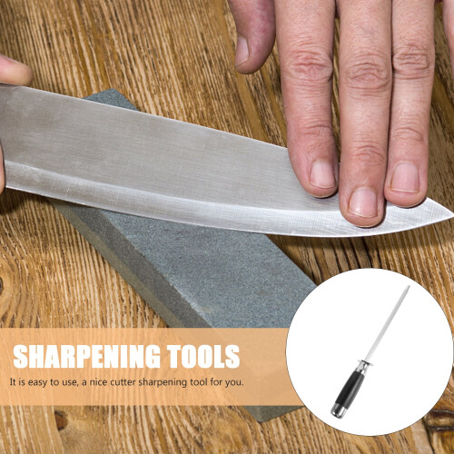 Cutter Sharpener Kitchen Sharpening Rod Stainless Steel Sharpener Kitchen Sharpening Stick 1