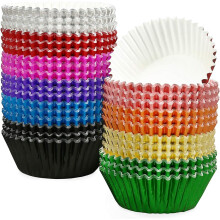500pcs Paper Cupcake Cup Aluminium Foil Muffin Baking Cups Liners Cupcakes Case