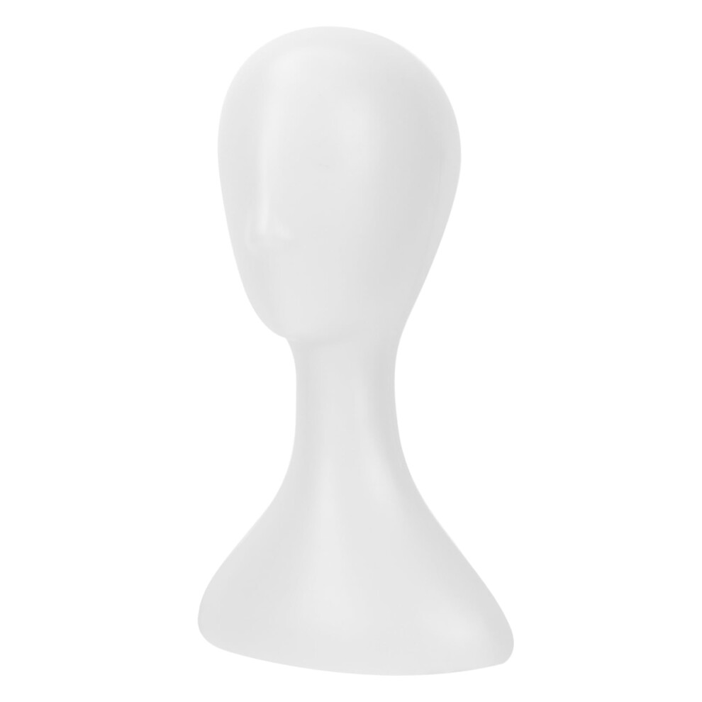 Unisex Female Wig Head Mannequin Â Adjustable Plastic Stand For Styling, Hats And Professional Display