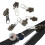6-Pack Durable Zippers Khaki 1