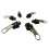 6-Pack Durable Zippers Khaki 8