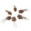 6-Pack Durable Zippers Khaki 5