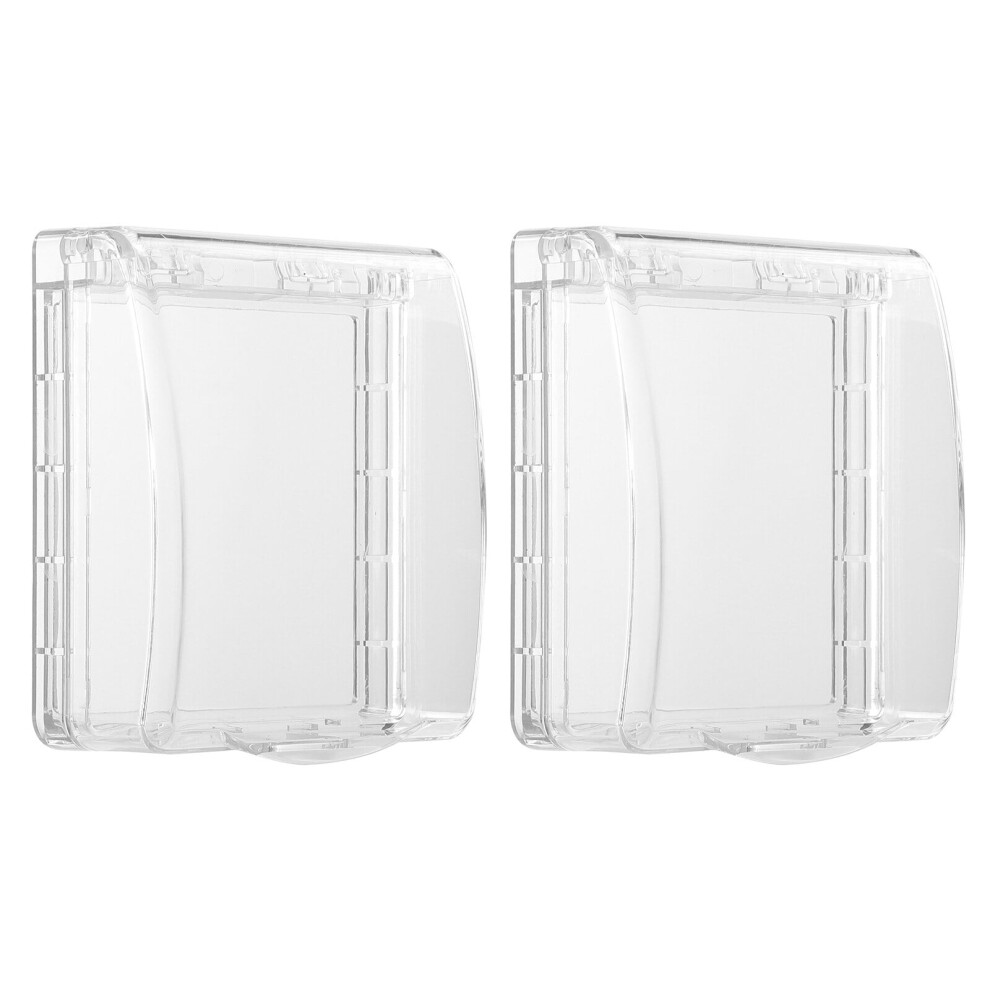 Mizh 2Pcs Switch Waterproof Covers Socket Protective Covers Socket Protectors 9558633712520