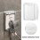 Mizh 2pcs Switch Waterproof Covers Socket Protective Covers Socket Protectors 3