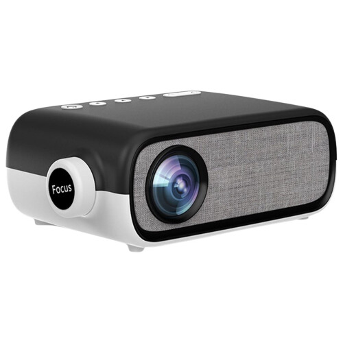 Jacenvly YG280 Mini LED Projector, Portable Home Multimedia Player with HDMI/USB/AV Interface 2
