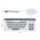 Wireless Bluetooth Round Keycap Keyboard and Mouse Suitable for Tablets and Laptops Black 8