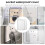 Mizh 2pcs Switch Waterproof Covers Socket Protective Covers Socket Protectors 2