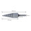 Flash Deals! Nomeni Hardware Drill Bits Wood Splitting Drill Bit Split Wood Cone Drill Tool C Hexagonal Handle, 1 Split Cone Grey 1