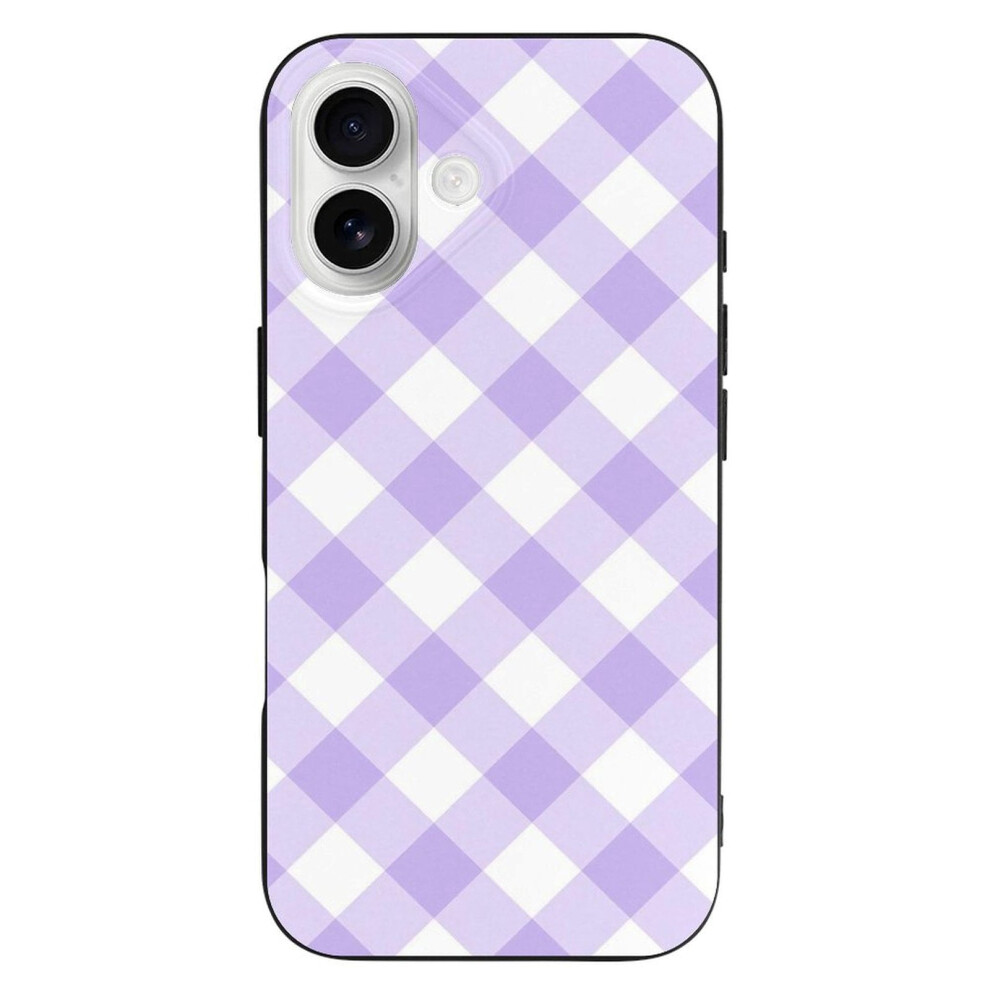 Plaid Tpu Case For Iphone 16 Â Ultra Slim, Shockproof, Anti-Yellowing, Scratch-Resistant, Wireless Charging Compatible, Enhanced Grip 9193271562047