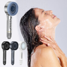 Jacenvly 4-Speed High Pressure Handheld Shower Head - Powerful Pressurized Shower for Home Decor Clearance
