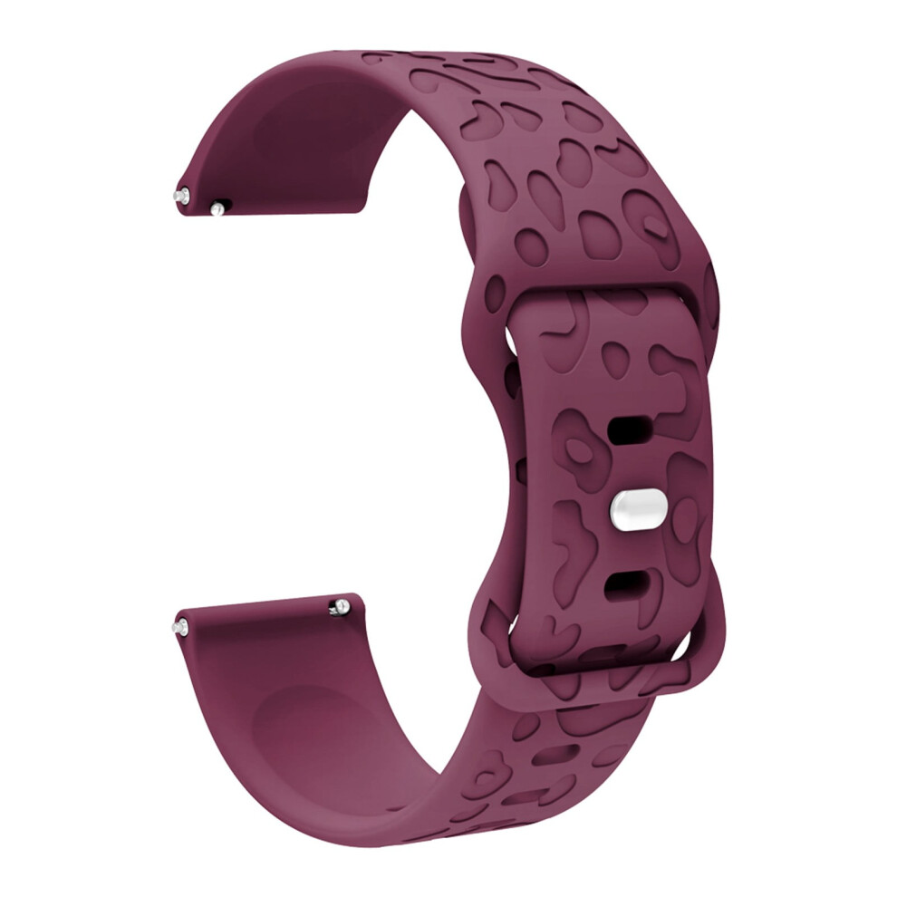 Mdv501-9Av Ã18Mmã Sporty Breathable Silicone Watch Band Sweatproof Water Proofing And Comfortable Wearing Experience Compatible With Smartwatch 9193271565727