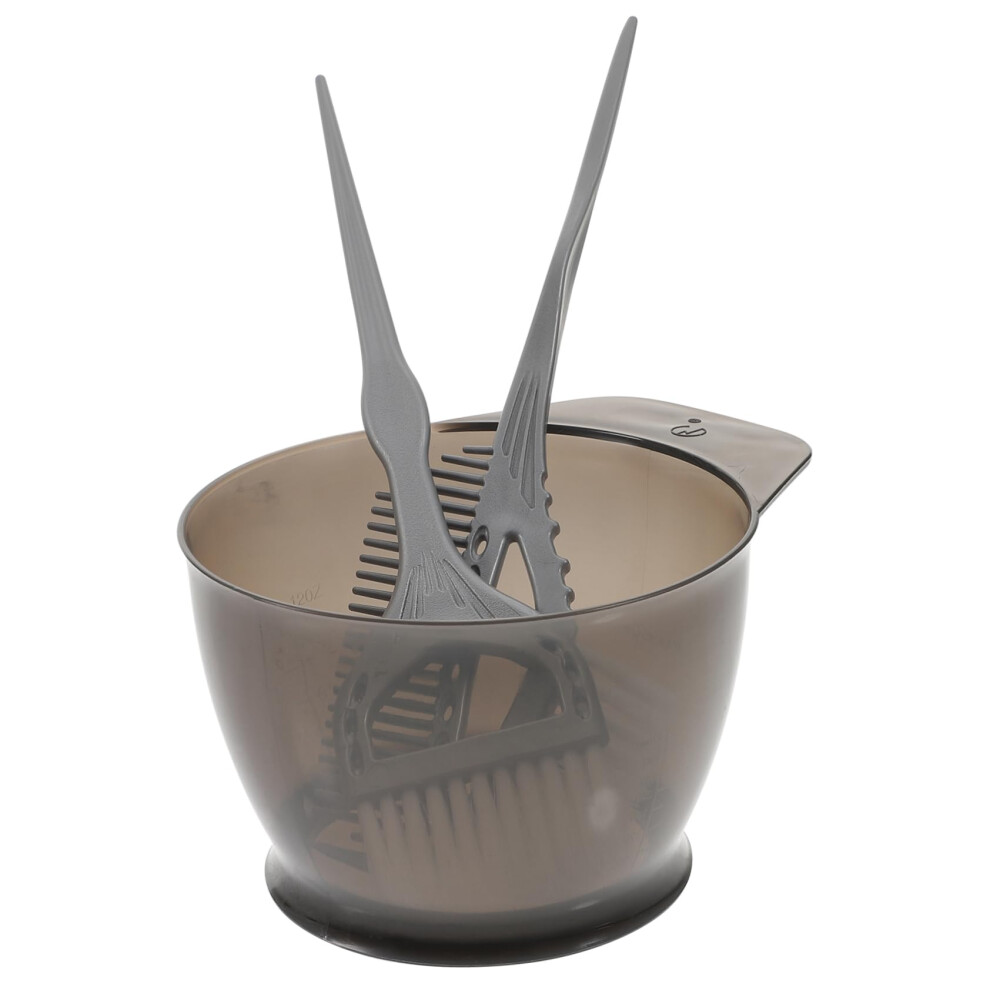 WRITWAA 3pcs Hair Dyeing Tools Kit with Mixing Bowl Brush Comb for Precise Salon and Home Coloring