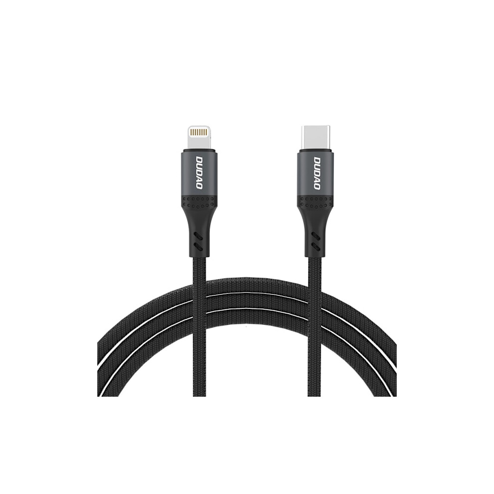 Dudao Braided Usb-C To Lightning Cable 30W 2M - Black 9418476333101