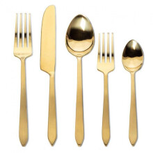Unbranded Classic Gold Handle Salad Fork